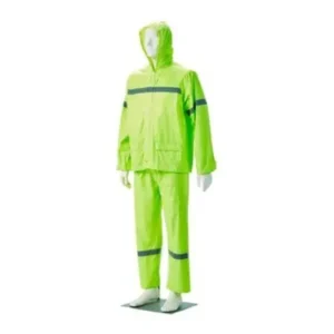 Reflective Rubberised Rain Suit